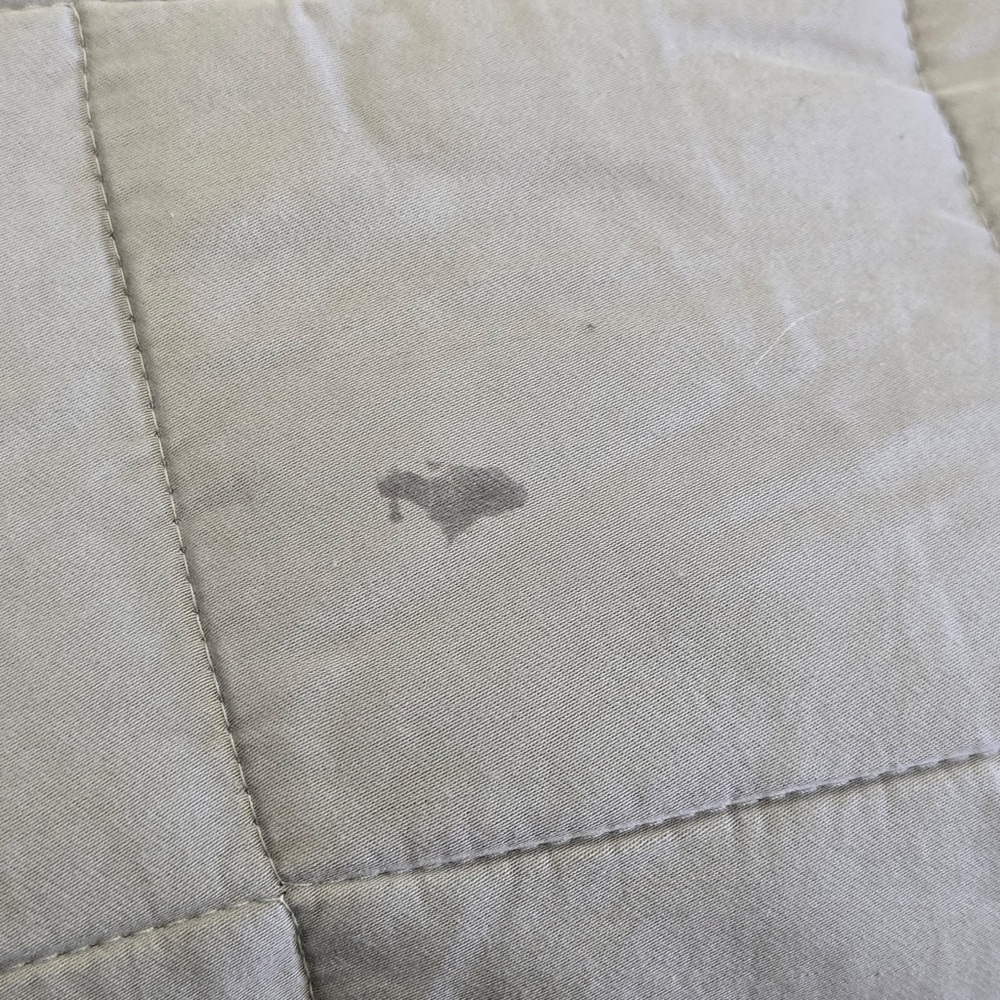 QUINCE Bamboo Box Quilt King/Cal King Light Grey 5219 - Picture 10 of 13